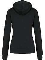 Kariban K 465 Dámská mikina s kontrastní kapucí 20.K465 black/red