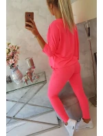 Sada s růžovým neonovým potiskem Queen