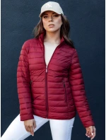 Dámská prošívaná bunda CRIMSON maroon FashionStreet TY4352 Dámská prošívaná bunda CRIMSON maroon FashionStreet TY4352