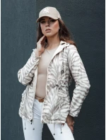 Dámská bunda CORMIS parka béžová FashionStreet TY4420