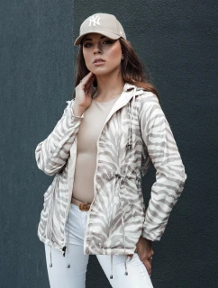 Dámská bunda CORMIS parka béžová FashionStreet TY4420