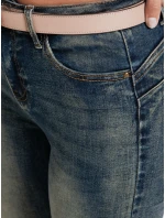 Dámské úzké džíny modré FashionStreet UY2830