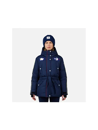 Dámská lyžařská bunda ROSSIGNOL W JCC FLAG DOWN PARKA, modrá