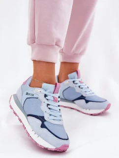 Dámské semišové sportovní boty Big Star HI-POLY SYSTEM – modré