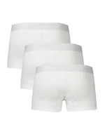 3PACK Pánské boxerky Bikkembergs bílé