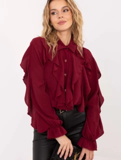 Košile s dlouhým rukávem model 221059 Italy Moda