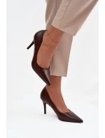 Lodičky na jehlovém podpatku model 218917 Step in style Lodičky na jehlovém podpatku model 218917 Step in style