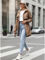 Dámská přechodná bunda parka BRENS béžová FashionStreet TY4231