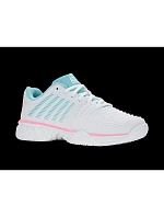 Tenisky K-swiss EXPRSLIGHT3 HB PADEL WHITE/SOFT NEON BLUE/NEON BUBLE GUM-M (98900-146-M)
