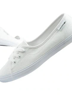 Lacoste boty dámské sportovní tenisky Median ballerina white dámské
