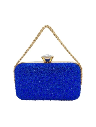 Komfortní dámské psaníčko královské modré 9W828 - TOM&EVA