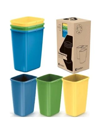BIN 12 L COMPACTA Q SORT SET COLOR