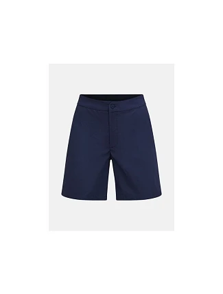 Dámské šortky PEAK PERFORMANCE W Player Shorts, barva: tmavě modrá Dámské šortky PEAK PERFORMANCE W Player Shorts, barva: tmavě modrá