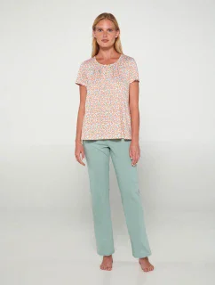 Vamp - Pyžamo s dlouhými kalhotami 20067 - Vamp