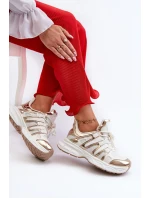 Dámské tenisky na masivní podrážce bílé Ellerai Dámské tenisky na masivní podrážce bílé Ellerai