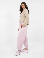 Tepláky CLM DR 1943.86 světle fialové