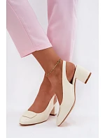 Sandály na podpatku  model 227920 Step in style