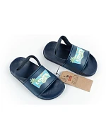 Dětské žabky Levi's Pool S Mini chlapecké námořnicky modré dětské sandály