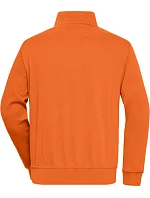 Daiber JN 831 Pracovní mikina s 1/4 zipem 02.0831 orange Daiber JN 831 Pracovní mikina s 1/4 zipem 02.0831 orange