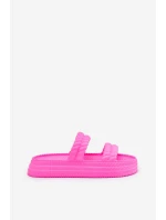 Pěnové Lehká Dámské Sandały Na Platformě S.Barski ZK51-001 Fuchsie