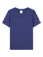 Champion dámské tričko SS Tee blue 118382 BS200 T-shirt