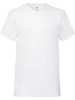 Fruit of the Loom Valueweight V-Neck T Tričko s výstřihem do V 16.1066 white