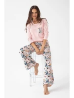 Pyžamo Luna 348 long/r 3XL Z25/26 dámské