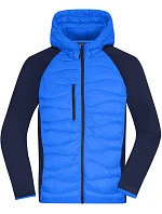Daiber JN 1330 Pánská hybridní bunda 02.1330 blue/navy Daiber JN 1330 Pánská hybridní bunda 02.1330 blue/navy