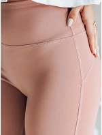 Dámské legíny do zvonu FARAFII růžové FashionStreet UY2616