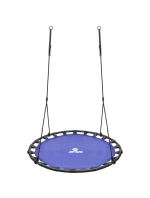 ZAHRADNÍ HOUPAČKA ČAPÍ HNÍZDO 120CM MODRÁ