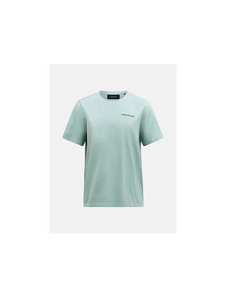 Pánské tričko PEAK PERFORMANCE M Original Small Logo Tee, zelené Pánské tričko PEAK PERFORMANCE M Original Small Logo Tee, zelené