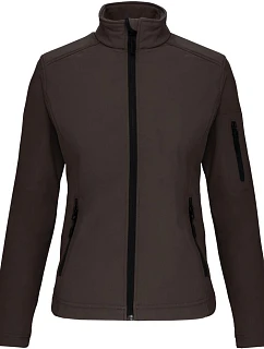 Kariban K 400 Dámská 3-vrstvá softshellová bunda 20.K400 chocolate