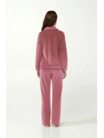 Vamp - Sametová tepláková souprava na zip 21142 - Vamp