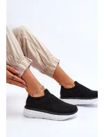 Dámská nazouvací sportovní obuv Černá Ferive