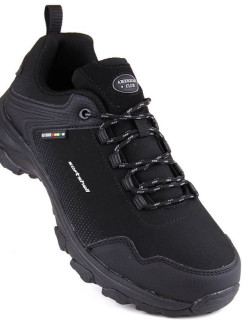 American Club Jr AM930 černá softshellová sportovní obuv