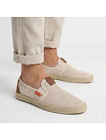 Pánské polobotky espadrille slip-on béžové Bugatti TT15305