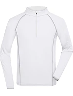 Daiber JN 498 Pánské funkční tričko s dlouhým rukávem 02.0498 white/silver