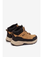 Pánské zateplené trekingové boty Lee Cooper – camel