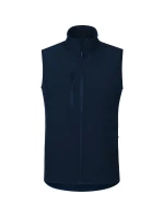 Trail softshellová vesta pánská námořní modrá