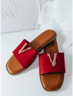 Dámské žabky SOLVINA red FashionStreet ZY0960