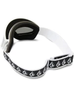 Snowboardové brýle Volcom FOOTPRINTS WHITE RERUN/SILVER CHROME silver mirrors (VG0622316)