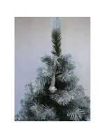 PŘÍVĚSEK S CETKOU SKŘÍTEK ŠEDÝ 11CM