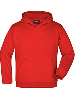 Daiber JN 47K Dětská mikina s kapucí 02.047K red Daiber JN 47K Dětská mikina s kapucí 02.047K red