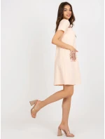 LK SK 506790 šaty.45 broskví LK SK 506790 šaty.45 broskví