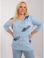 Halenka RV BZ 9433.81 světle modrá