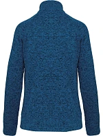 Kariban K 9107 Dámská melanžová pletená fleecová bunda 20.9107 light royal blue melange Kariban K 9107 Dámská melanžová pletená fleecová bunda 20.9107 light royal blue melange