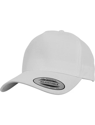 Flexfit 7707 5 panelová Snapback kšiltovka 55.7707 white