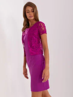 Šaty LK SK 509284 2.03X fialová