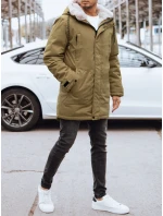 FashionStreet pánská tmavě béžová zimní bunda TX4602