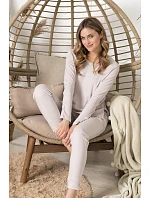 Pyžamo Leveza 1813 Yuki, dlouhé rukávy, velikosti S–XL Pyžamo Leveza 1813 Yuki, dlouhé rukávy, velikosti S–XL